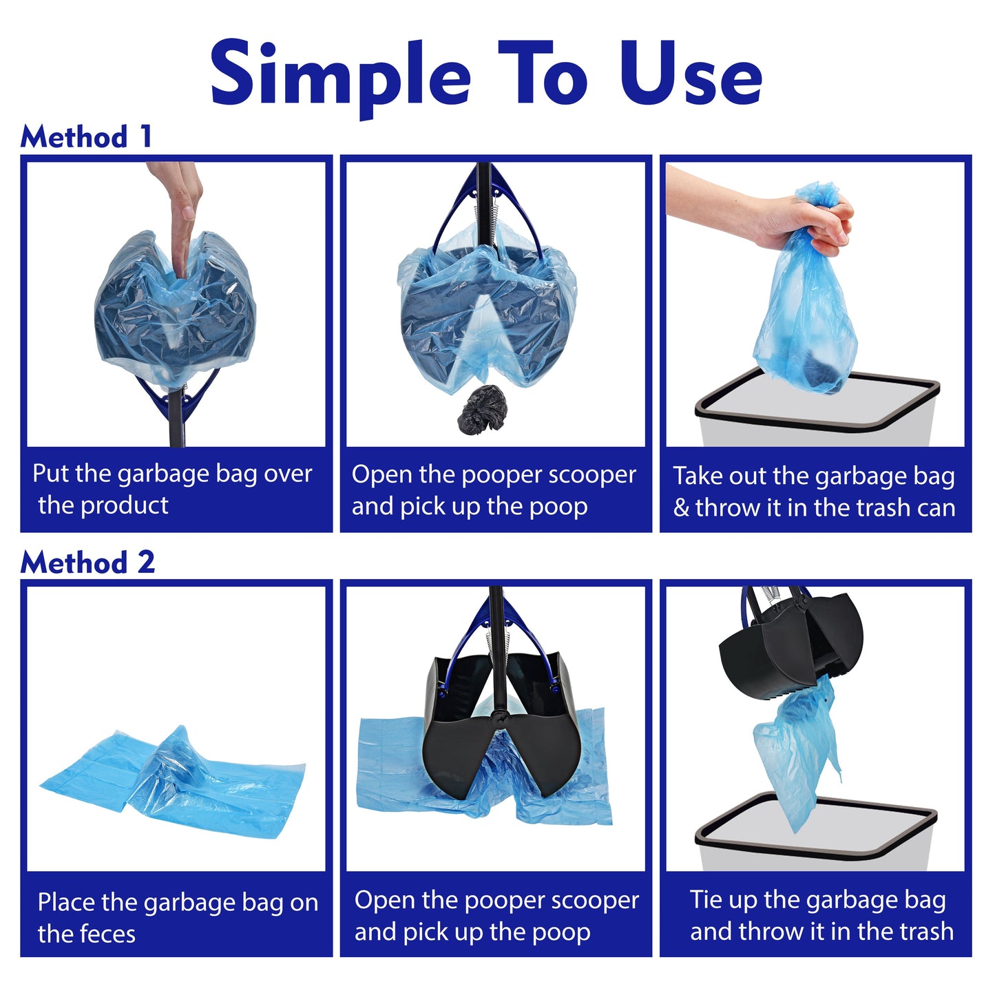 AOSION Pooper Scooper for Dogs,Dog Scooper