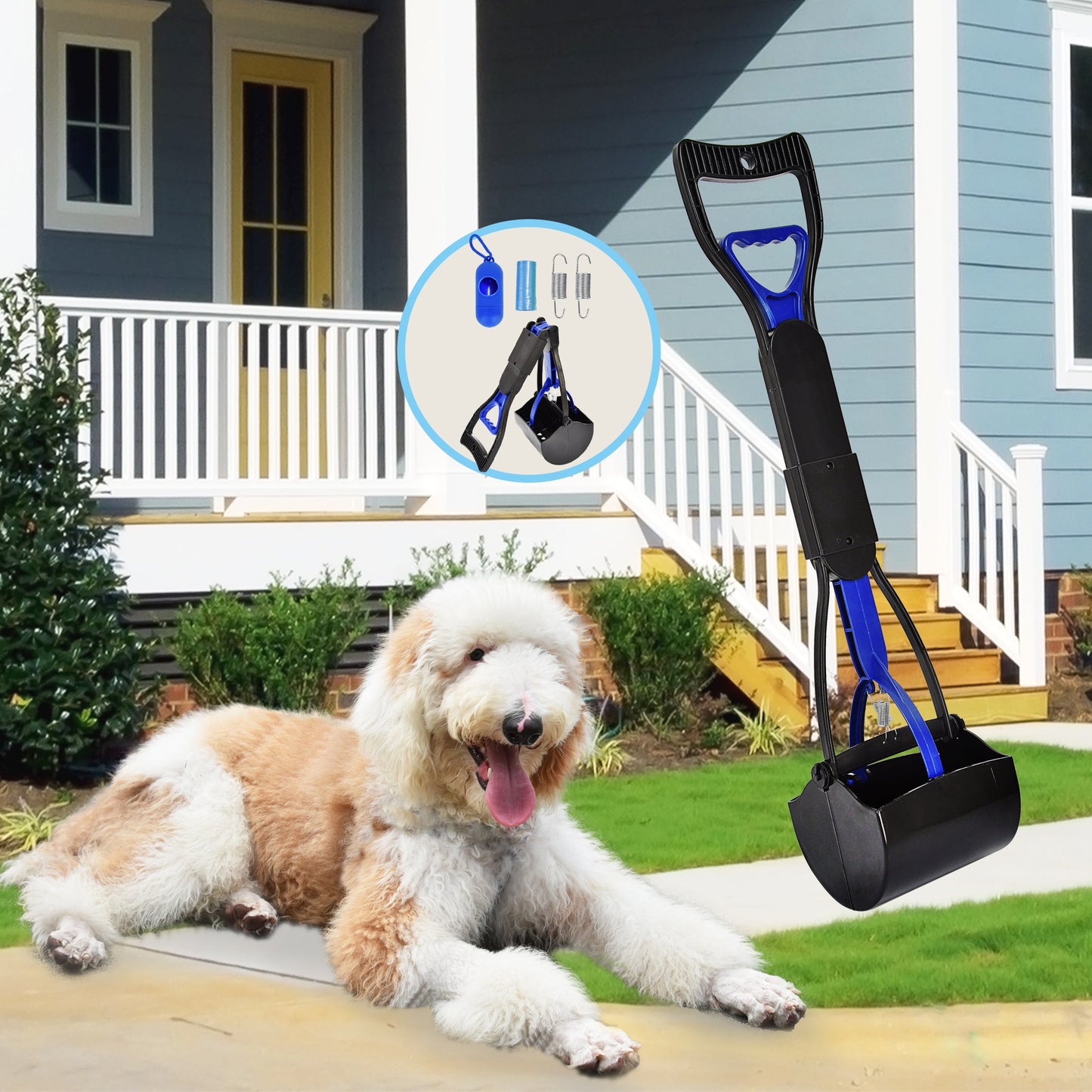 AOSION Pooper Scooper for Dogs,Dog Scooper