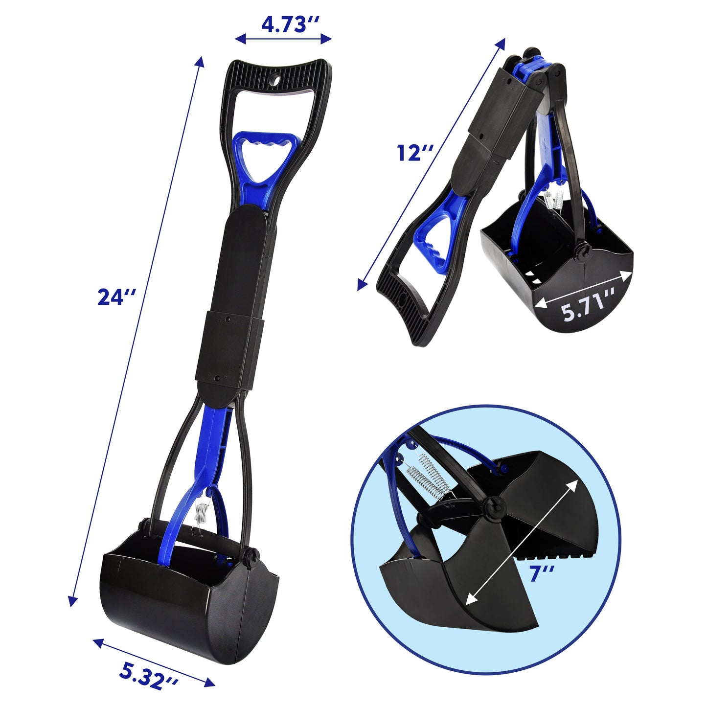 AOSION Pooper Scooper for Dogs,Dog Scooper