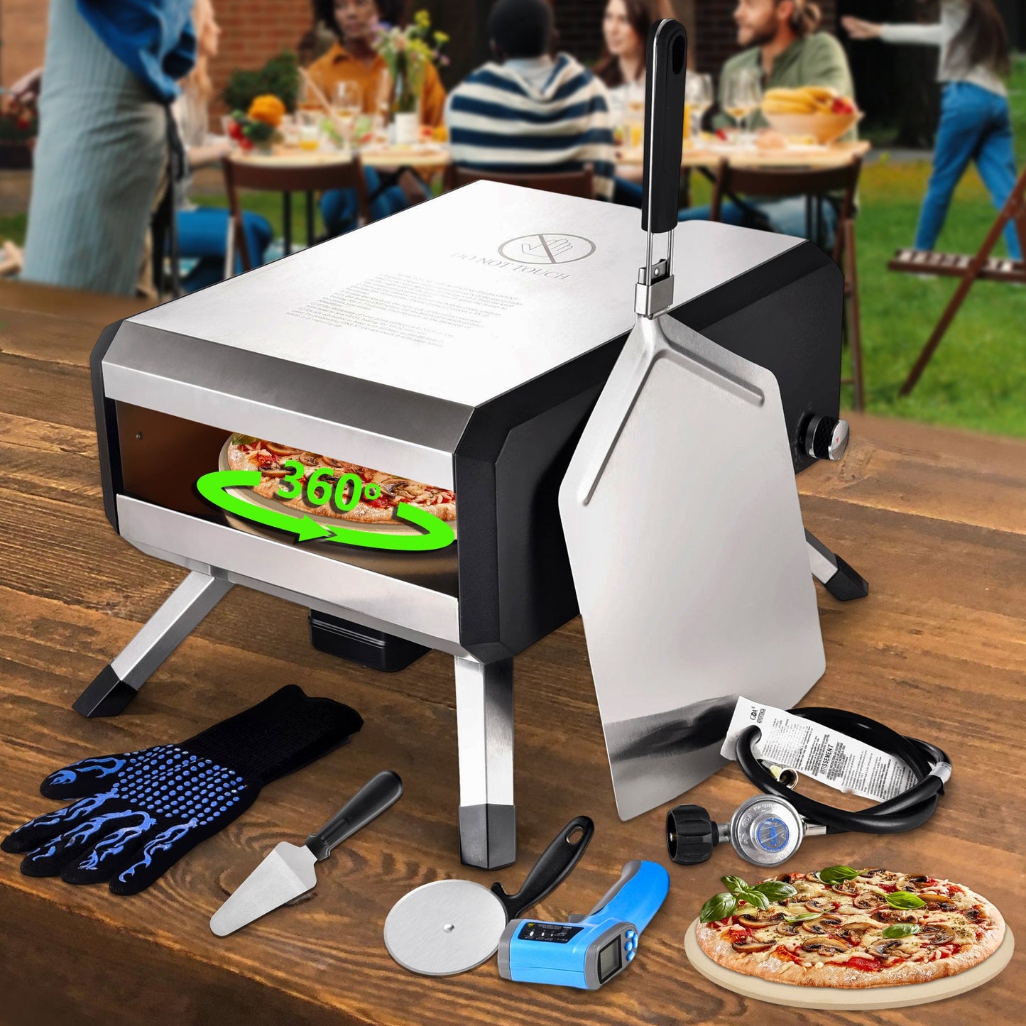 AOSION Outdoor Propane Pizza Oven