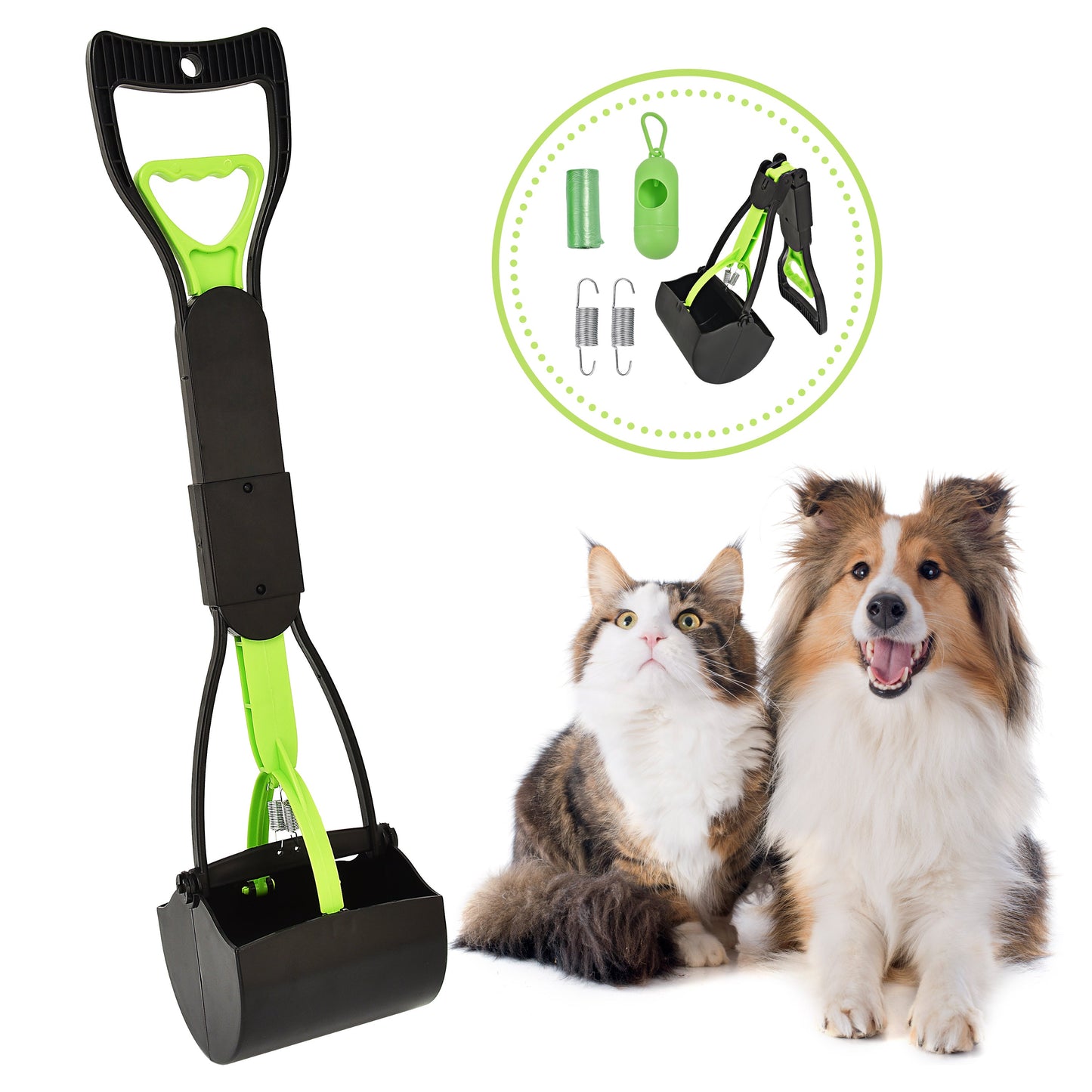 AOSION Pooper Scooper for Dogs,Dog Scooper