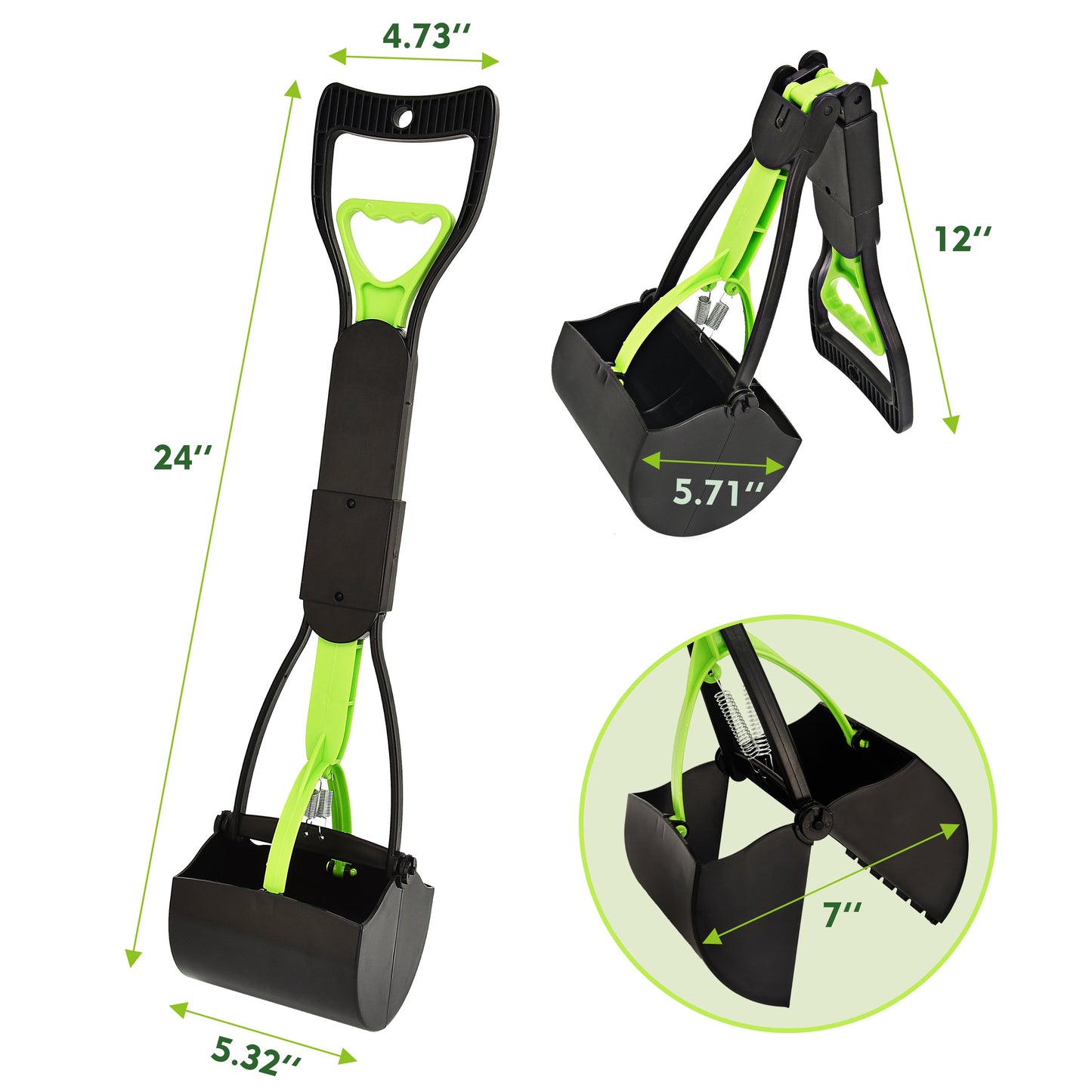 AOSION Pooper Scooper for Dogs,Dog Scooper